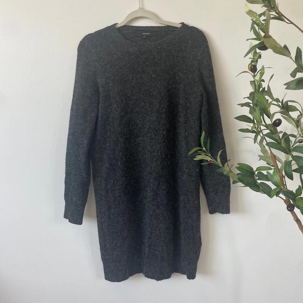 Grey sweater dress, size M